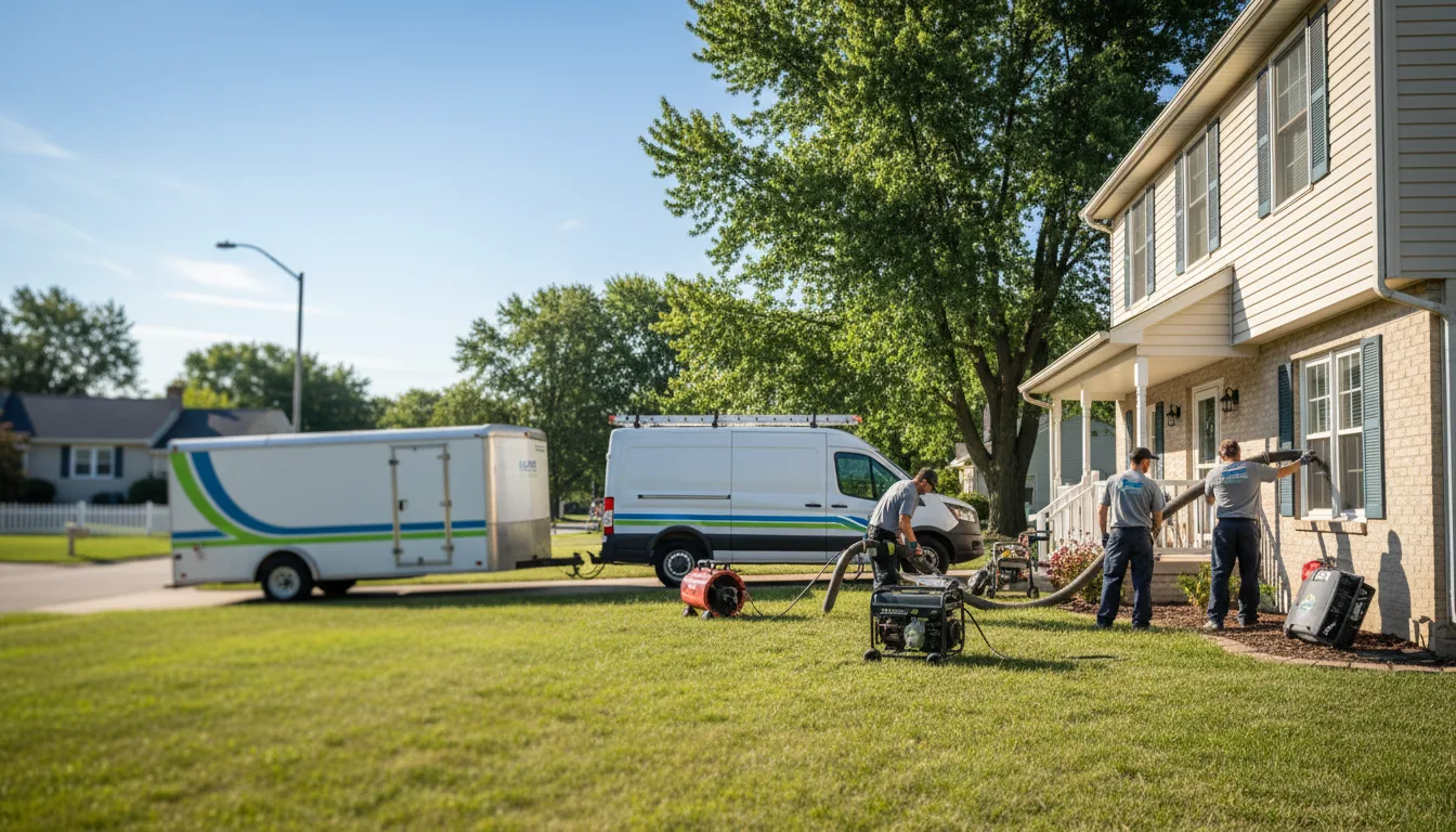 Flooded Basement Restoration And Cleanup With Repair in South Haven, KS near me